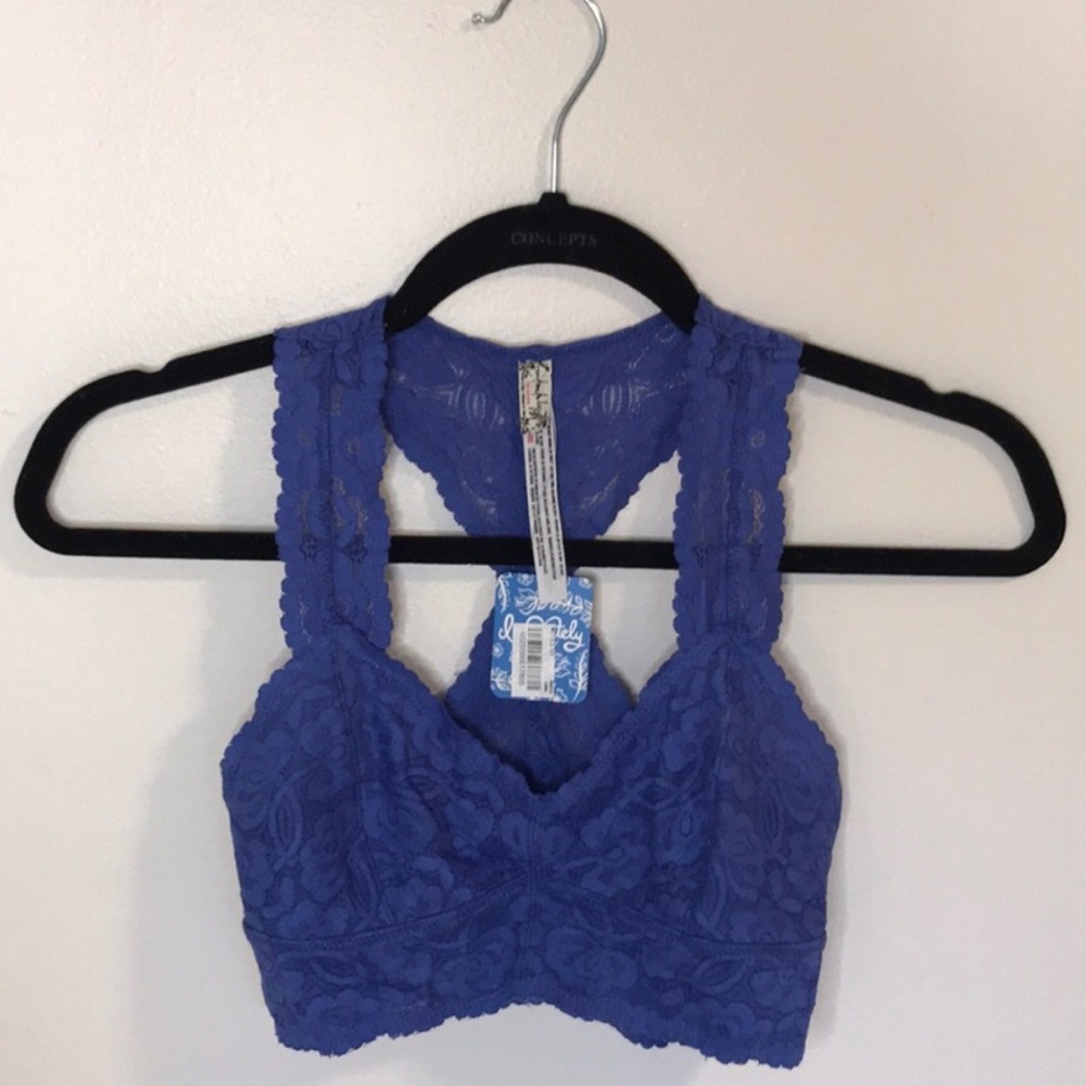 Free People Racerback Lace Bralette - Picture 6 of 8